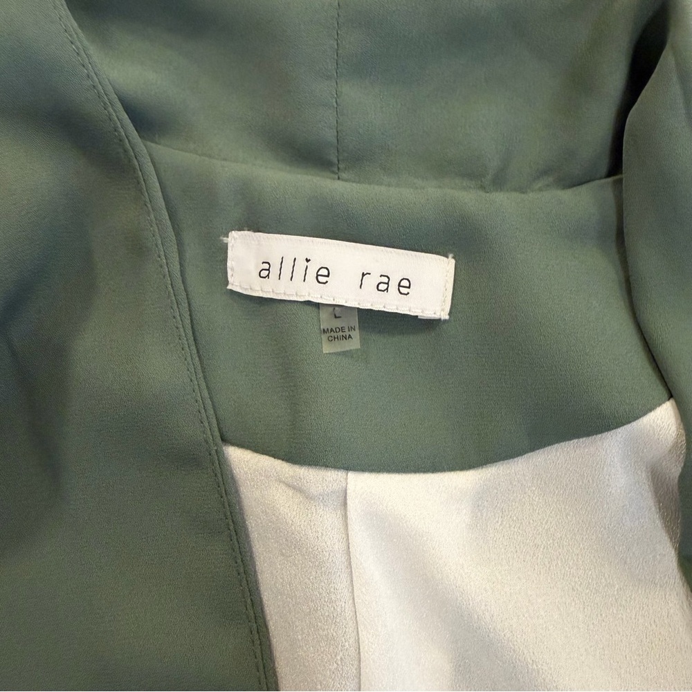 Allie Rae Green Blazer - Large - Picture 3 of 6